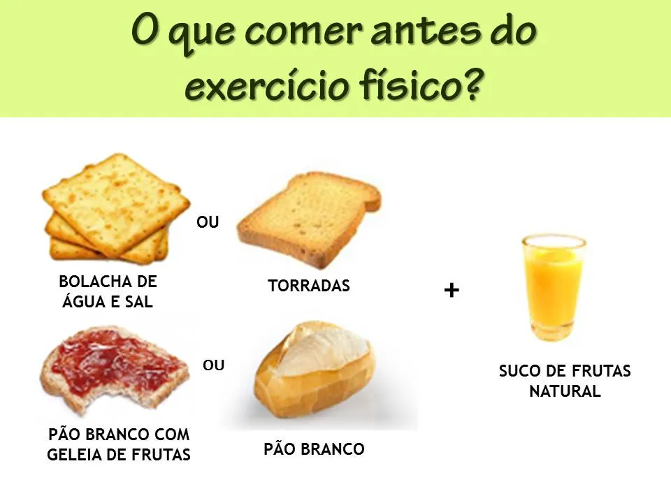 O Que Comer Antes E Depois De Atividades Físicas